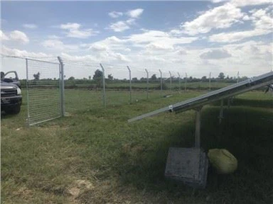 Pannelli di recinzione a energia solare