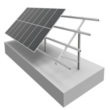 Struttura di montaggio solare in alluminio pile