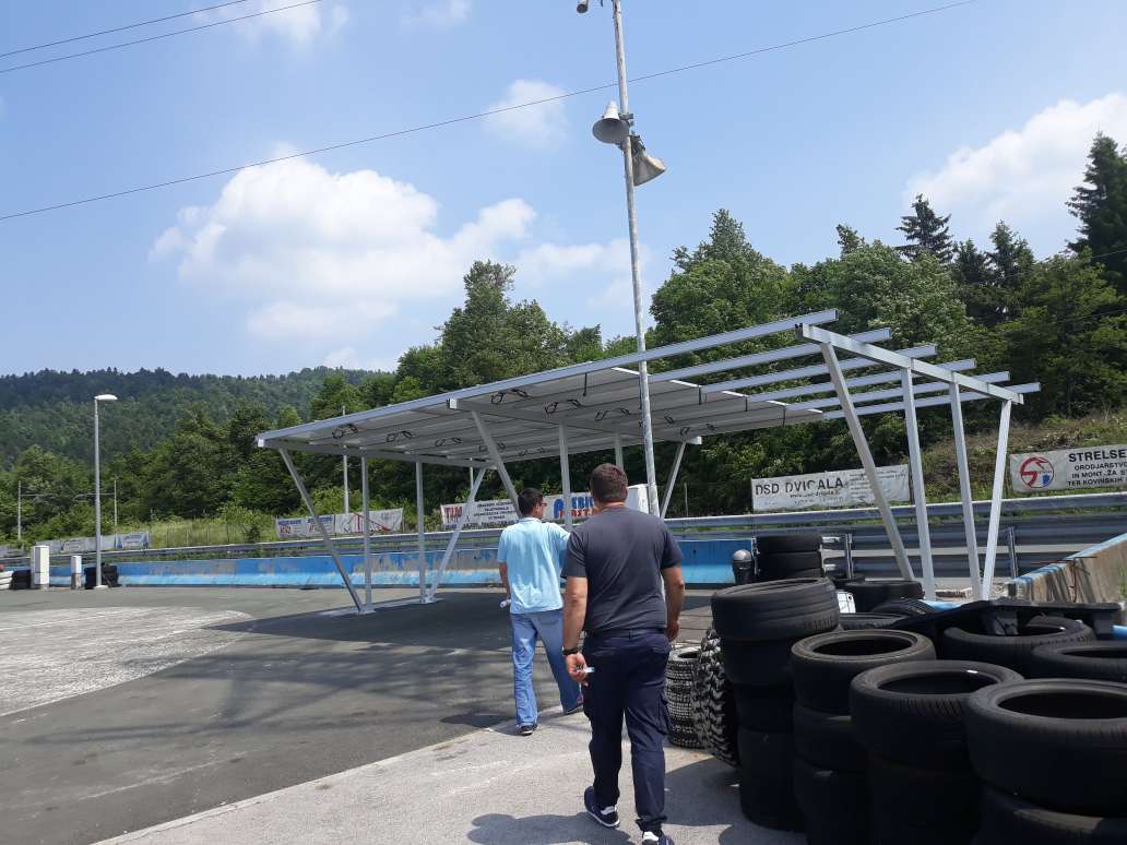 Waterproof Carport Solar System