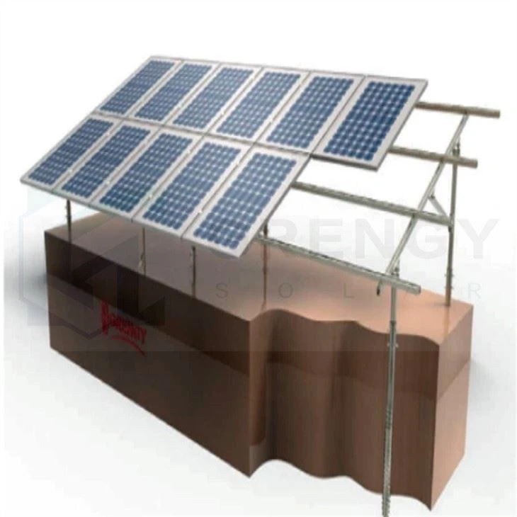 Single Row Double Poles Structure