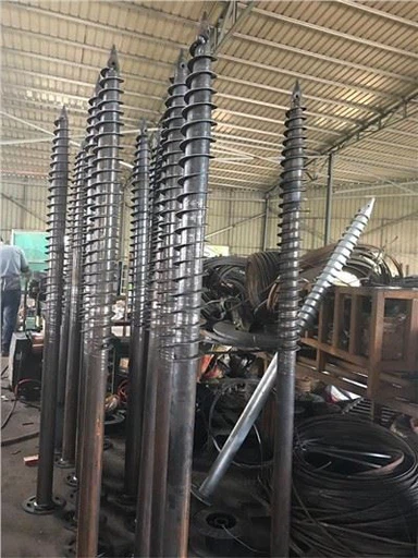 Vite a terra Con la lama di ancoraggio del palo della vite