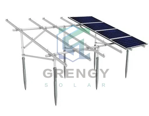 Kit di installazione per montaggio a terra del pannello solare