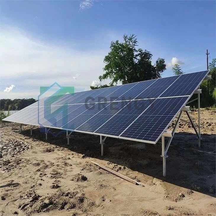 Aluminum Ground Racking System For Solar Panels | Customizable Tilt Angle Solutions suppliers