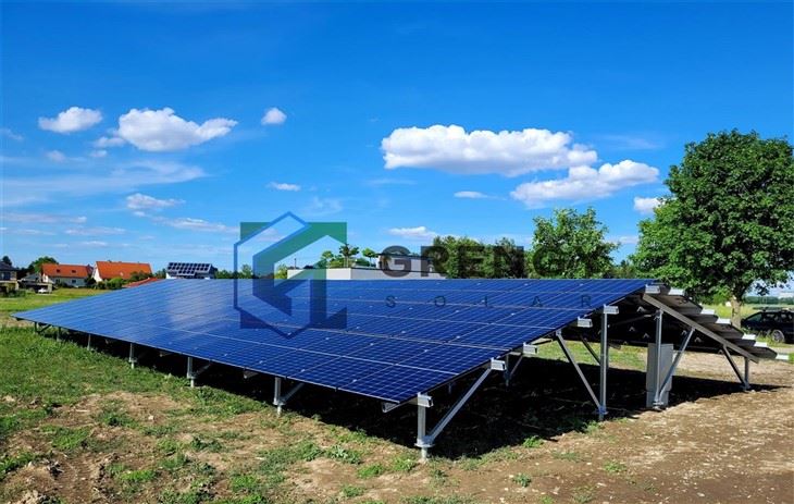Anodized Aluminum Solar Ground Mounting | Corrosion-Resistant Solar Mounts manufacturers