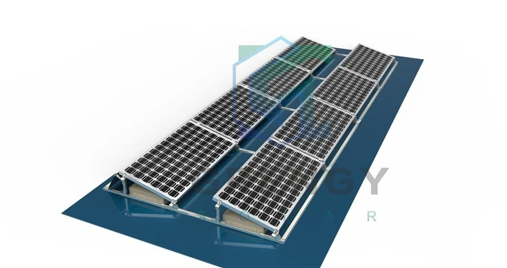 Sistemi di racking solari basati su zavorra