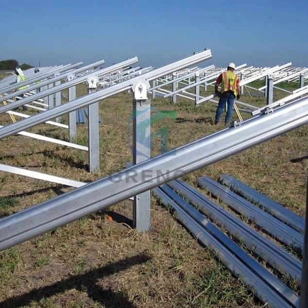 Galvanized Steel Solar Mounting Structure