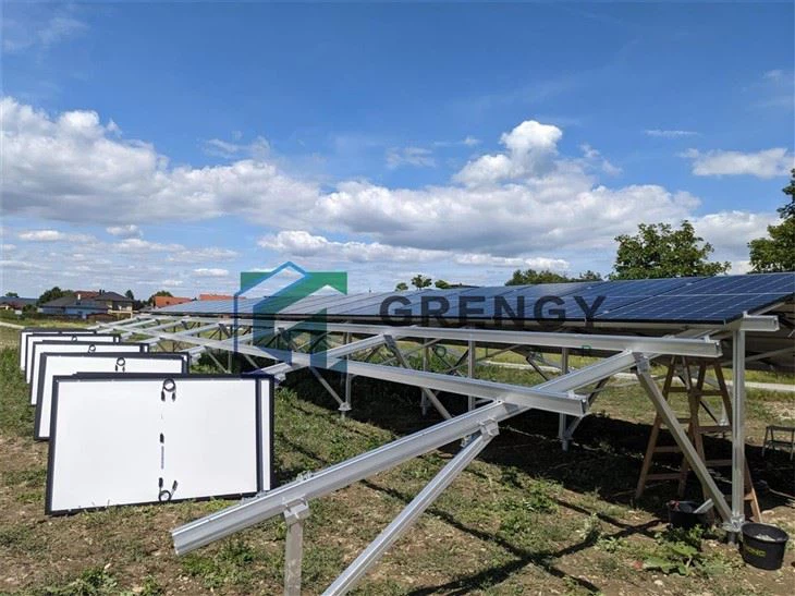 Lightweight Aluminum PV Racks | Solar Farms/residential & Commercia high quality