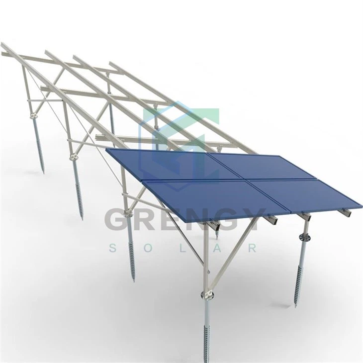 Rack fotovoltaici in alluminio leggero|Parchi solari/residenziale e commerciale