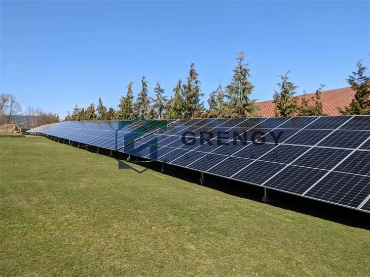 Lightweight Aluminum PV Racks | Solar Farms/residential & Commercia factory