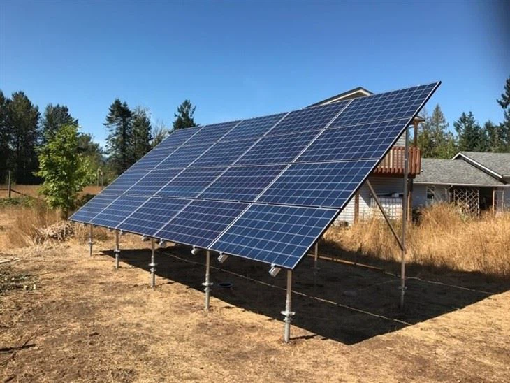 Pre-engineered/customizable Ground Mount Kits For Solar Panels factory