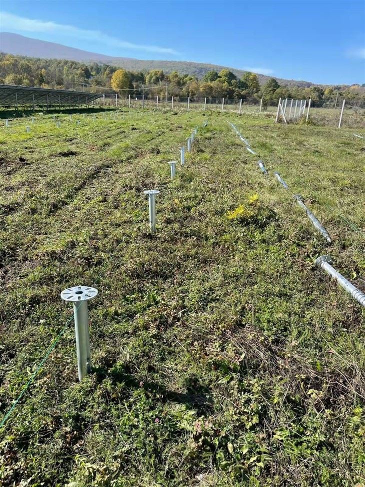 PV Foundation Post Ground Screw Anchor Solar Mounting