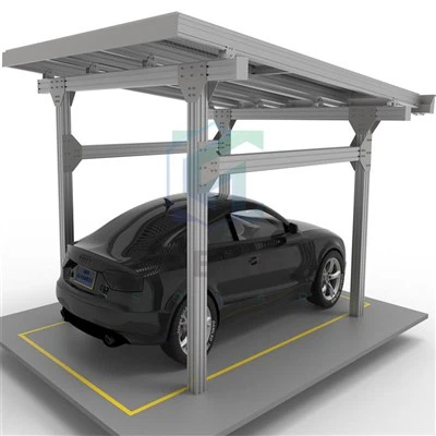 Strutture di montaggio per auto coperto solare in alluminio
