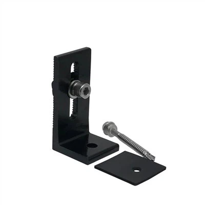 Montaggio fotovoltaico integrato sul tetto in metallo