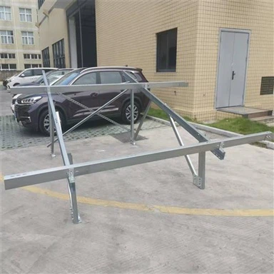 Parentesi solari a terra in acciaio Zam