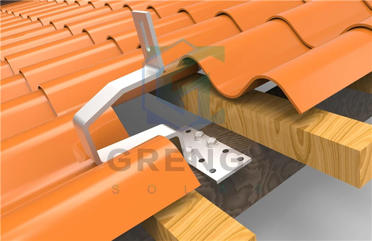 Universal Solar Roof Hook - Compatible With Various Tile And Metal Roofs high quality